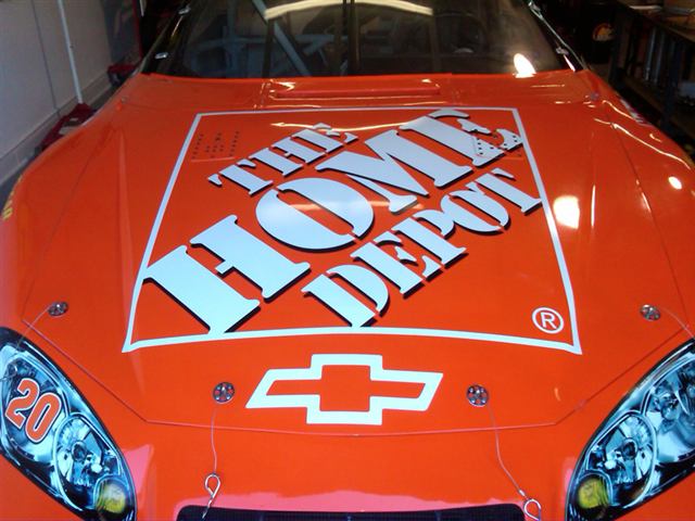 NASCAR race car graphics